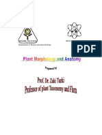 Dr. Zaki Turk - Plant Morphology and Anatomy - B111
