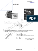 Motori Elettrici e Circuiti Di Pilotaggio