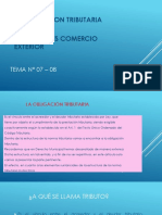 TEMA #07 y 08 RECAUDACION ADUANERA y OPERADORES DE COMERCIO