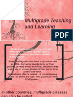 Multi-Grade Teaching Introduction