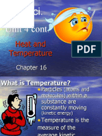 CH 16 Heat and Temp