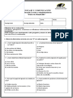 Evaluacion Dulce de Membrillo