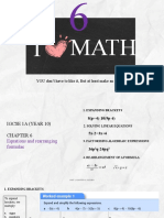 IGCSE Math Chapter 6 Equations