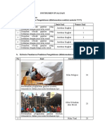 INSTRUMEN EVALUASI - Aksi Ke-1 - Hasan Nur Alamin