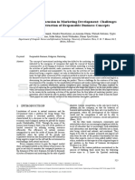 The Religious Dimension in Marketing Development: Challenges in The Reconstruction of Responsible Business Concepts