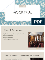 Mock Trial Proposal for Law Society