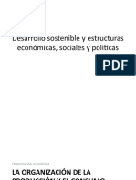 Desarrollo Sostenible y Estructuras Económicas, Sociales y