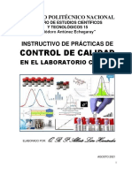 Instructivo de Prácticas de Control de Calidad 2021