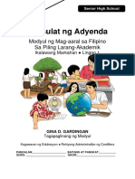 FPL Akad Q2 W1 Pagsulat-ng-Adyenda Gardingan