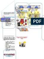 Triptico Sistema de Gestion de Seguridad y Salud Ocupacional