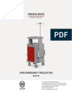 Sce2-Ss Syas Emergency Trolley Ss-Manual Book