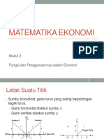 Matematika Ekonomi Modul 3