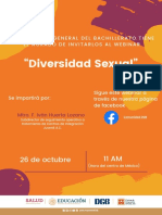 Invitación Diversidad Sexual