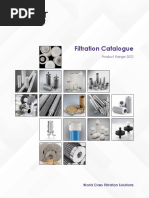 Filtration Catalogue 2022 - Porvair