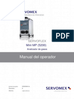 Manual Servomex Español