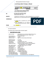 Informe N°133-2018 - Aprobacion de Liquidacion de Obra Palacio