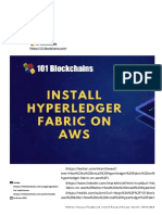 AWS-Comment Installer Hyperledger Fabric Sur AWS - 101 Blockchains
