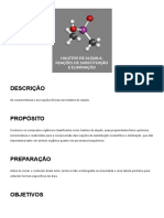 Haletos de Alquila - Reações de Substituição e Eliminação