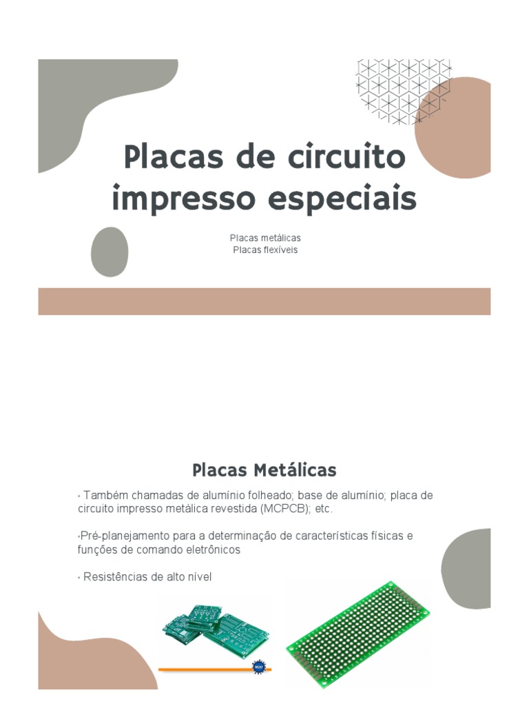 Placas de Circuito Impresso | PDF | Placa de circuito impresso ...