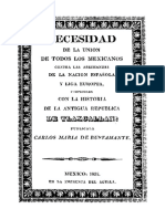 Necesidad: de La Union de Todoslos Mexicanos