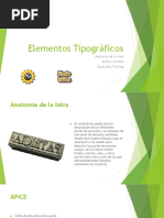 Partes de la Anatomía de la Letra | PDF