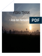 Arus & Hantaran Listrik