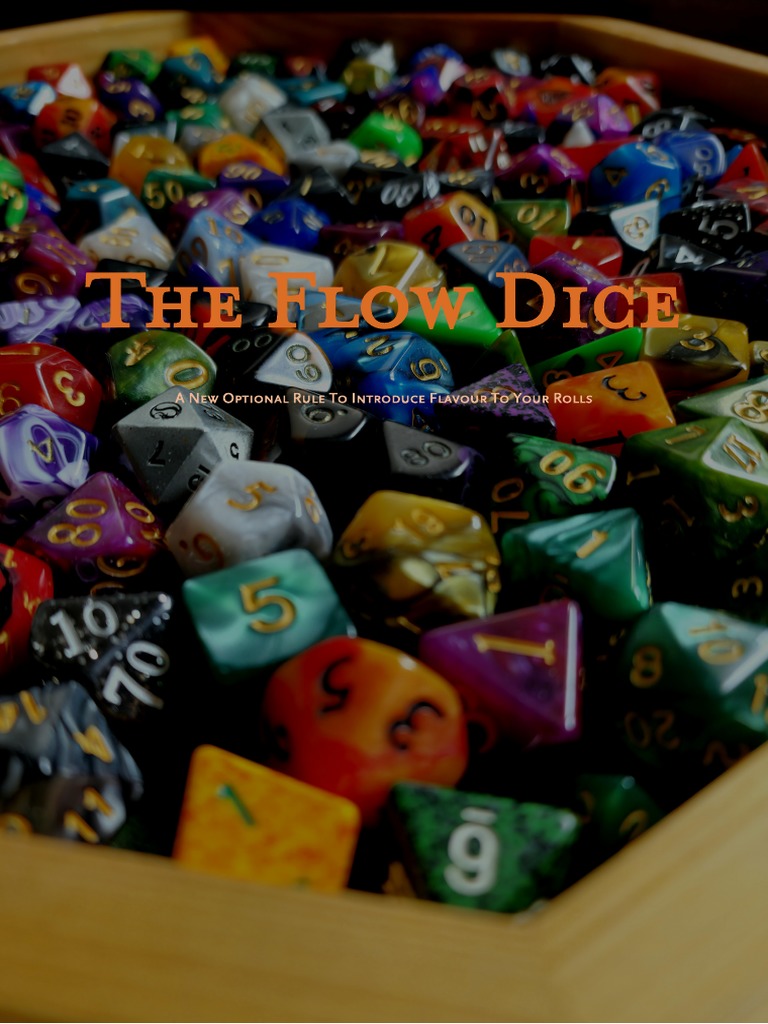 The Flow Dice PDF Dungeons & Dragons Gaming
