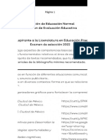 Examen Exien Preescolar - PDF