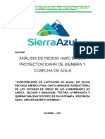 Construcción de captación de agua en Apurímac