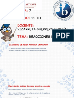 Tema 7 - Reacciones Nucleares