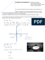 Ejercicios de Aplicación Parábolas - Herrera Castillo Alejandro-Martínez Moreno Gabriela Yarazet-Medina Lara Diego Emilio