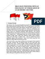 Konflik Indonesia-Timor Leste