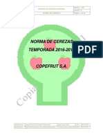 Norma Cerezas Productores 2016-2017