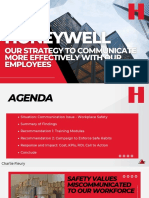 Honeywell Final Communication Plan 1