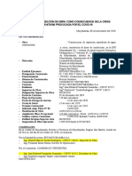 Acta Paralizacion Obra. Regularizacion