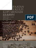 Pemanfaatan Limbah Kulit Kopi Menjadi Es Krim