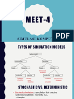 Jenis Model Simulasi