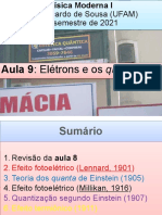 Elétrons e Os Quanta (Aula 5)