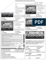 Evaluacion Genero Dramatico