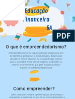 Educação Financeira: O que é empreendedorismo