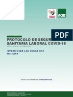 Protocolo Laboral Covid-19 - V2 CH