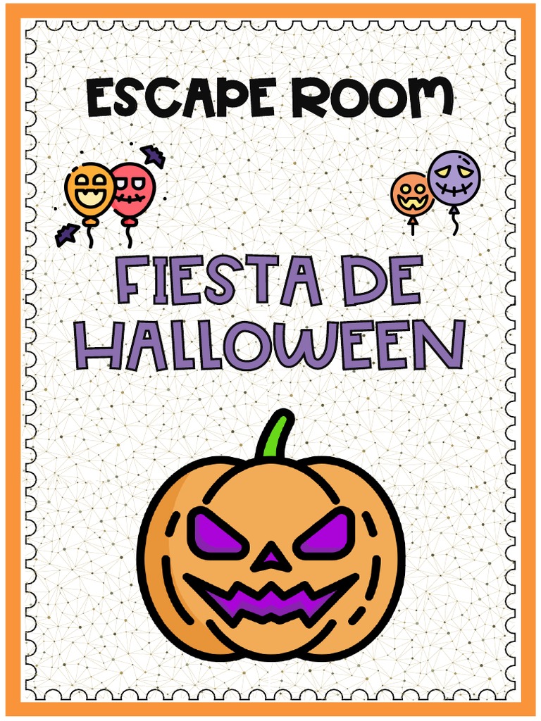 Escape Room Halloween PDF
