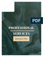 Professional Services Business Plan