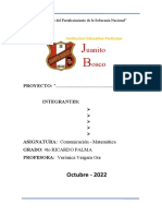 FORMATO PROYECTO - 4to