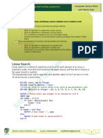 19.1 Algorithm (Updated Searchinmg & Sorting) (M