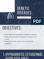 Group 3 Genetic Disorder (Biology)