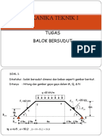 Bab 10 Balok Bersudut (Tugas)