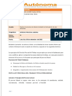 Derecho de Proceso Laboral