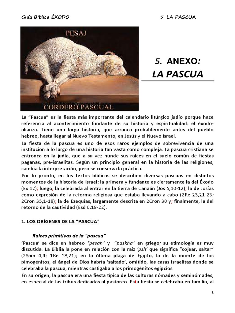 Historia y Significado de la Pascua | PDF | Pascua de Resurrección ...
