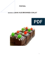 Adoc - Pub - Proposal Bisnis Usaha Kue Brownies Coklat